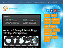 Tablet Screenshot of gbefactory.eu